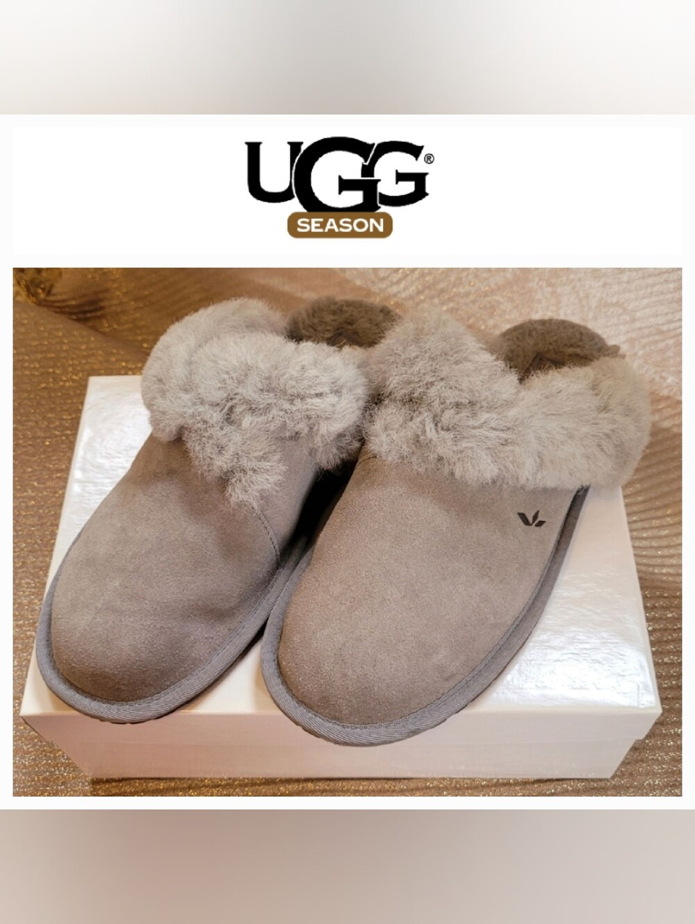 UGG Koolaburra like new genuine slipper mule house shoe winter fall cozy warm